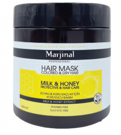 Marjinal Hair Mask  Milk&honey 500 Ml Image